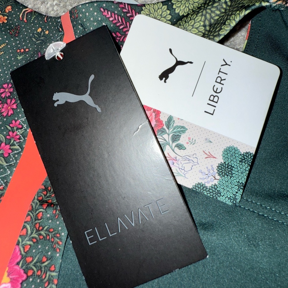 Puma Liberty Forever Luxe Bra Green Gables - Picture 4 of 5